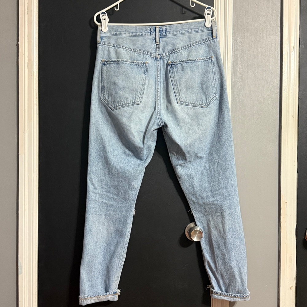 AGOLDE Jamie High Rise Classic Button Fly Jeans Size: 28 Inseam: 27” - Picture 3 of 9